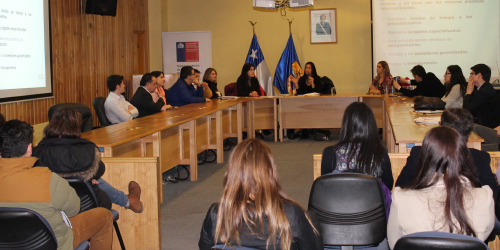 Superintendenta de Insolvencia y Reemprendimiento, Josefina Montenegro Araneda en Aysén